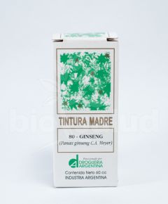 TINTURA MADRE GINSENG x 60cc