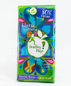 CHOCOLATE FITNESS 80% CACAO x 155 grs