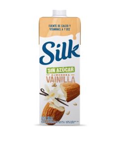 LECHE DE ALMENDRAS VAINILLA S/AZ 1L SILK