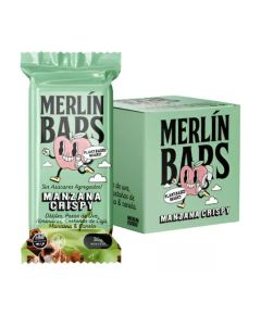 BARRAS MANZANA CRISPY x 14un MERLIN BAR