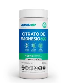 CITRATO DE MAGNESIO 400 x180g LIMON VITA