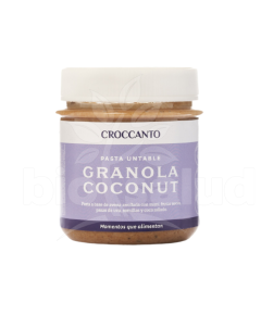 PASTA DE GRANOLA COCONUTS X 220g CROCCAN