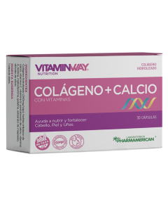 COLAGENO + CALCIO x 30 caps.VITAMIN WAY