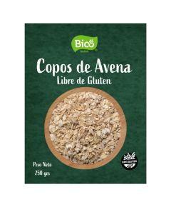 COPOS DE AVENA SIN GLUTEN x 250g BIOO