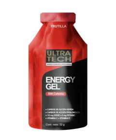 ENERGY GEL SIN CAFEINA 12un x 32g ULTRAT