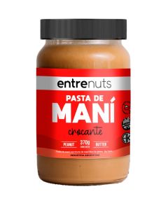 PASTA DE MANI CROCANTE 360g ENTRENUTS