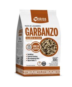 FIDEOS DE GARBANZO Y ALUBIA S/TACC x300g