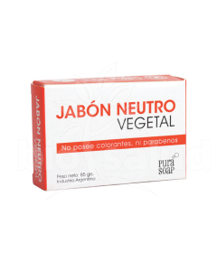 JABON NEUTRO VEGETAL PURA SOAP