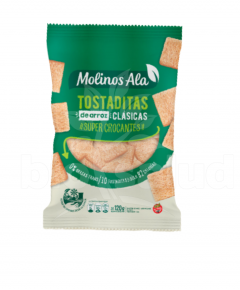 TOSTADITA DE ARROZ CLASICA 16x120g M.ALA