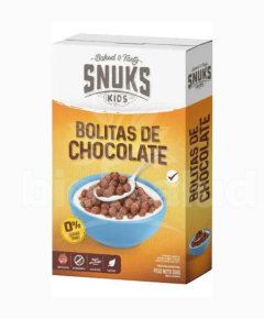 BOLITAS DE CHOCOLATE S/TACC x 240g SNUKS