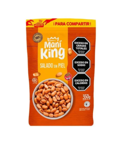 MANI KING FRITO SALADO S/PIEL x 350g