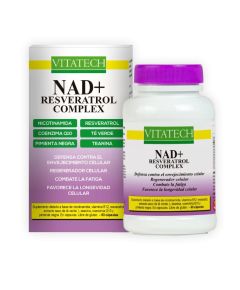 NAD + RESVERATROL COMPLEX x60caps: VITAT