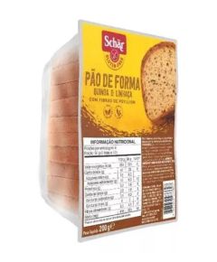 PAN PAO QUINOA E LINHACA X 200g SCHAR
