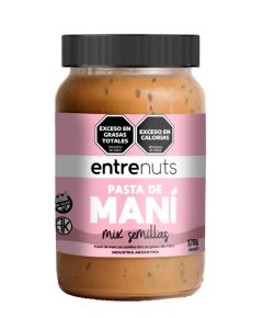 PASTA DE MANI MIX SEMILLAS 360g ENTRENUT