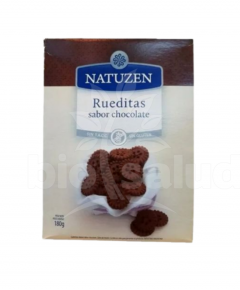 RUEDITAS DE CHOCOLATE X 180 GRS. NATUZEN