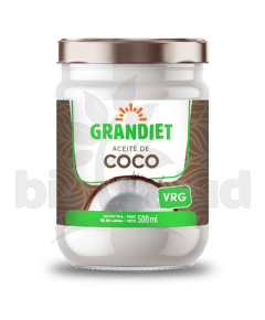 ACEITE DE COCO VRG x 500ml GRANDIET