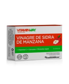 VINAGRE DE SIDRA DE MANZ. x 30 caps.VITA