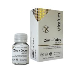 ZINC + COBRE COMPLEX x 30 CAPS VITALUM